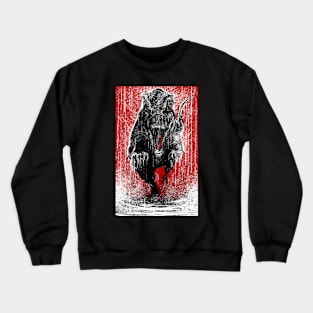 T-Rex Rain Drops Crewneck Sweatshirt